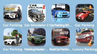 Car Parking, Car Simulator 2, Car Parking 3D, Luxury Parking and More Car Games iPad Gameplay