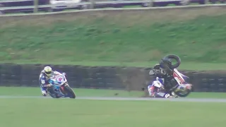 Mallory Park Crashes/Highlights, EMRA (Race of the Year), 23/10/22