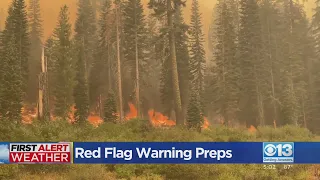 Red Flag Warning Issued For Fire Risk In Northern California