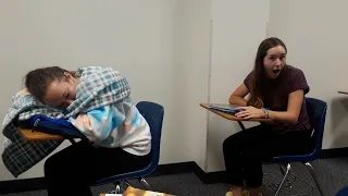 College Classroom Stereotypes | cell phone footage