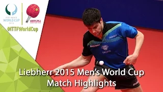 2015 Men's World Cup Highlights: OVTCHAROV Dimitrij vs MIZUTANI Jun (3rd place match)