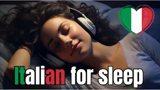 Learning Italian for lazy people | Italian phrases to listen to at night | Italian online for sleep
