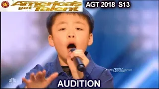 Jeffrey Li 13 years old sings “Raise Me Up” Simon Will Give Him a DOG America's Got Talent 2018  AGT