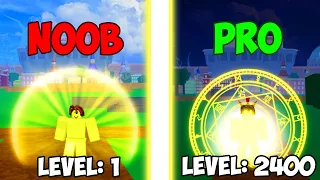 The ULTIMATE Noob To Pro Buddha Transformation - Blox Fruits ROBLOX!