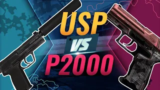 The ONLY Pistol Guide You'll EVER NEED - USP vs P2000 - CS:GO