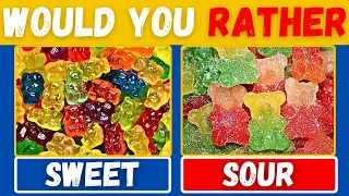 Would You Rather...? Sweet VS Sour Edition | GK QUIZ TIME