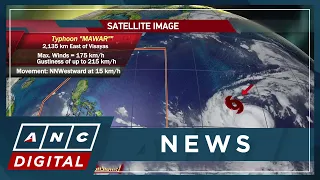 PAGASA closely monitoring Typhoon Mawar | ANC