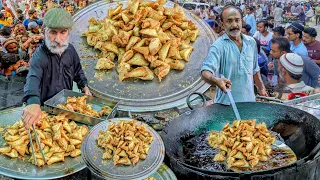 RAMADAN KI VIBES: Ramadan Walk in Burn's Road | Street Food Making Process Before IFTAR Time