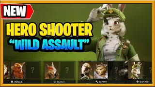 New GAME Wild ASSAULT : Furry Hero Assault : Battlefield + OverWatch 2 Style Game PVP Shooter