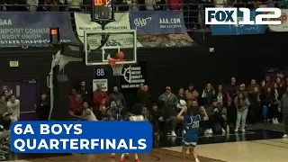 OSAA 6A boys high school basketball state quarterfinals