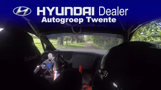 ONBOARD Hellendoorn Rally 2021 - Bob de Jong Rallying - Hyundai R5