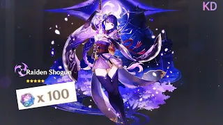 Pulling For Raiden Shogun With 100+ Wish