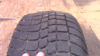 Excessive tire wear on a trailer with a torsion style axle.