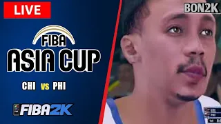 Gilas Pilipinas vs China | FIBA ASIA CUP |  March 23, 2023 | FIBA2K SIMULATION GAME ONLY #fiba2k
