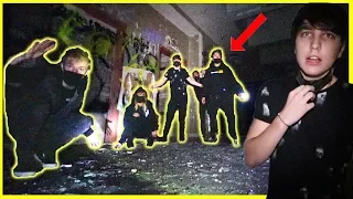 EXPLORING AN ABANDONED HOSPITAL pt. 2 (midnight)