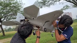 Freewing F22 Raptor K45 Turbine Conversion - Possible maiden?!