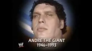 WWF - 02.01.1993 - Raw - Andre the Giant - Tribute