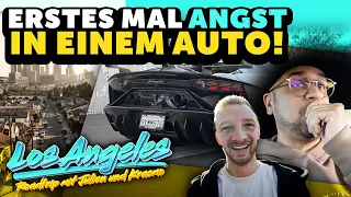 JP Performance - ERSTES MAL ANGST IN EINEM AUTO! | Los Angeles Roadtrip