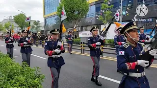 아트벨리 아산 제62회 아산성웅이순신축제(출정행렬 군악의장대 거리 퍼레이드)