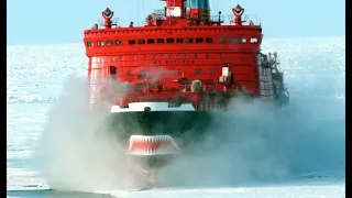 Scary Snow Avalanche Power! Icebreaker Ships Crash Frozen Ice! Glacier Calving and Crash Icebergs!