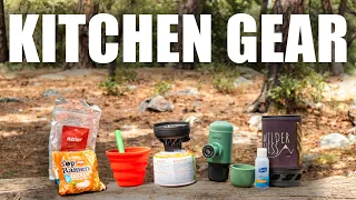 Motorcycle Camping Kitchen Gear