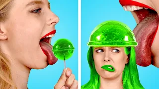 If Food, Makeup, Objects Were People || Relatable Food & Makeup Situations by Kaboom!