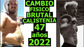 MI CAMBIO FISICO  🔥 Transformación increible a los 47 años *motivación*