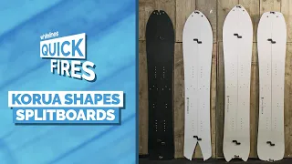 KORUA Shapes Splitboards | Quick Fire Quiver Reviews