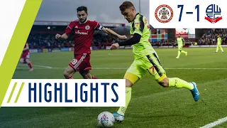 HIGHLIGHTS | Accrington Stanley 7-1 Bolton Wanderers