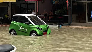 PATTAYA: Flood in Pattaya l 9 October 2022