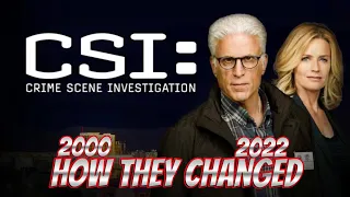 CSI: Crime Scene Investigation Cast 2000 Then and Now 2022 | How They Changed