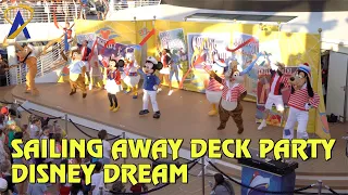 Sailing Away Deck Party aboard the Disney Dream - Disney Cruise Line