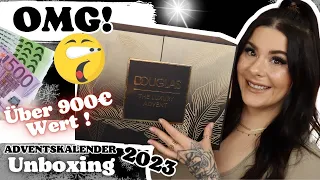 OMG! 😱 über 900€ Wert! Douglas Luxury Adventskalender 2023 | 24 Türchen UNBOXING