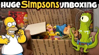 Huge Simpsons Toy/Action Figure Unboxing