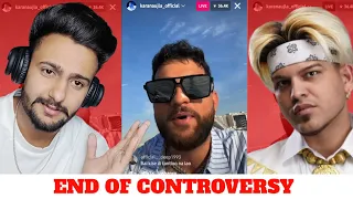 Reaction On Karan Aujla Latest Instagram Live | End Of Karan Aujla Raka Controversy