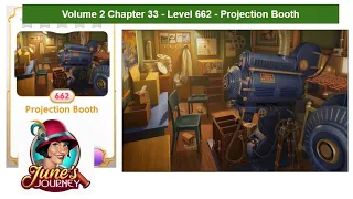 June's Journey - Volume 2 - Chapter 33 - Level 662 - Projection Booth (Complete Gameplay, in order)