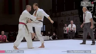 Filip Maksimowicz vs Patryk Sypień semi final 19th European Open Karate Championship 2022 IKO