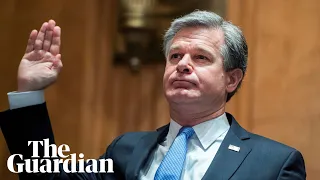 FBI director Christopher Wray to testify over Capitol insurrection – watch live