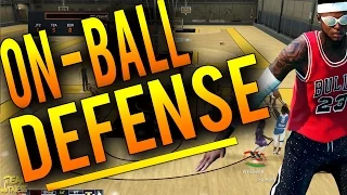 NBA 2K16 Tips: Best On-Ball Defense Guide - How To Play On-Ball Man To Man Defense in 2K16!