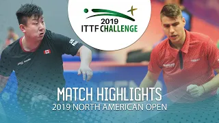 Wang Eugene vs Darko Jorgic | 2019 ITTF North American Open Highlights (1/4)