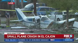 Small plane crash in El Cajon