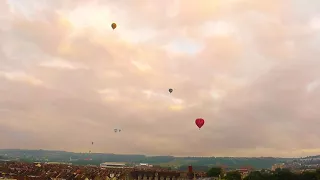 Bristol Balloon fiesta 2017 Saturday morning launch