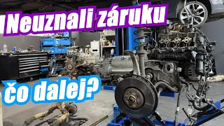 Opraviť cez záruku? Neni problém , vyber motor a potom ju zamietneme. Nie vždy ide všetko ako má ...