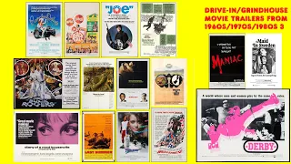 Drive-In/Grindhouse Movie Trailers from 1960s/1970s/1980s #3