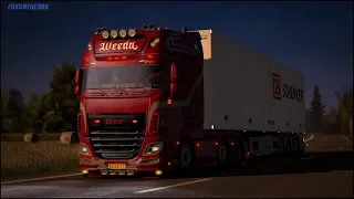 DAF XF Weeda 106 510 ССТ | Euro Truck Simulator 2 (ETS2 1.31)