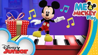 Mickey Sings Happy Birthday Song 🎶 | Birthday Boogie 🎉 | Me & Mickey | Vlog 25 | @disneyjunior