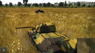 War thunder Ground forces Open Beta T-34 1942 test drive