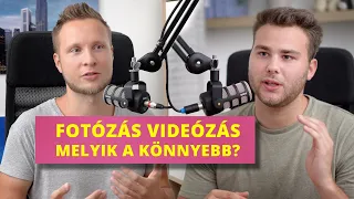 Fotózás VS. Videózás - Rokonszakmák? Császár Szabolcs // FOTÓS PODCAST 🎧