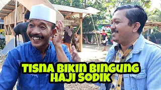 kang Tisna wawancara Haji Sodik | Tukang Ojek Pengkolan | behind the scene