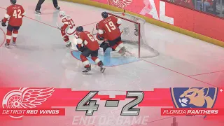 NHL 24 Gameplay Playoff Game 4 - Red Wings vs Panthers (Superstar) [4K 60fps]